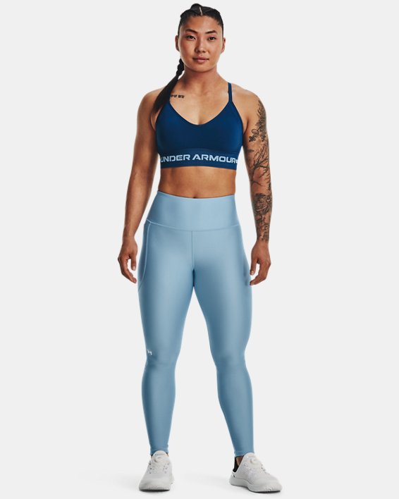 Women's HeatGear® Evolved Graphic Leggings, Blue, pdpMainDesktop image number 2
